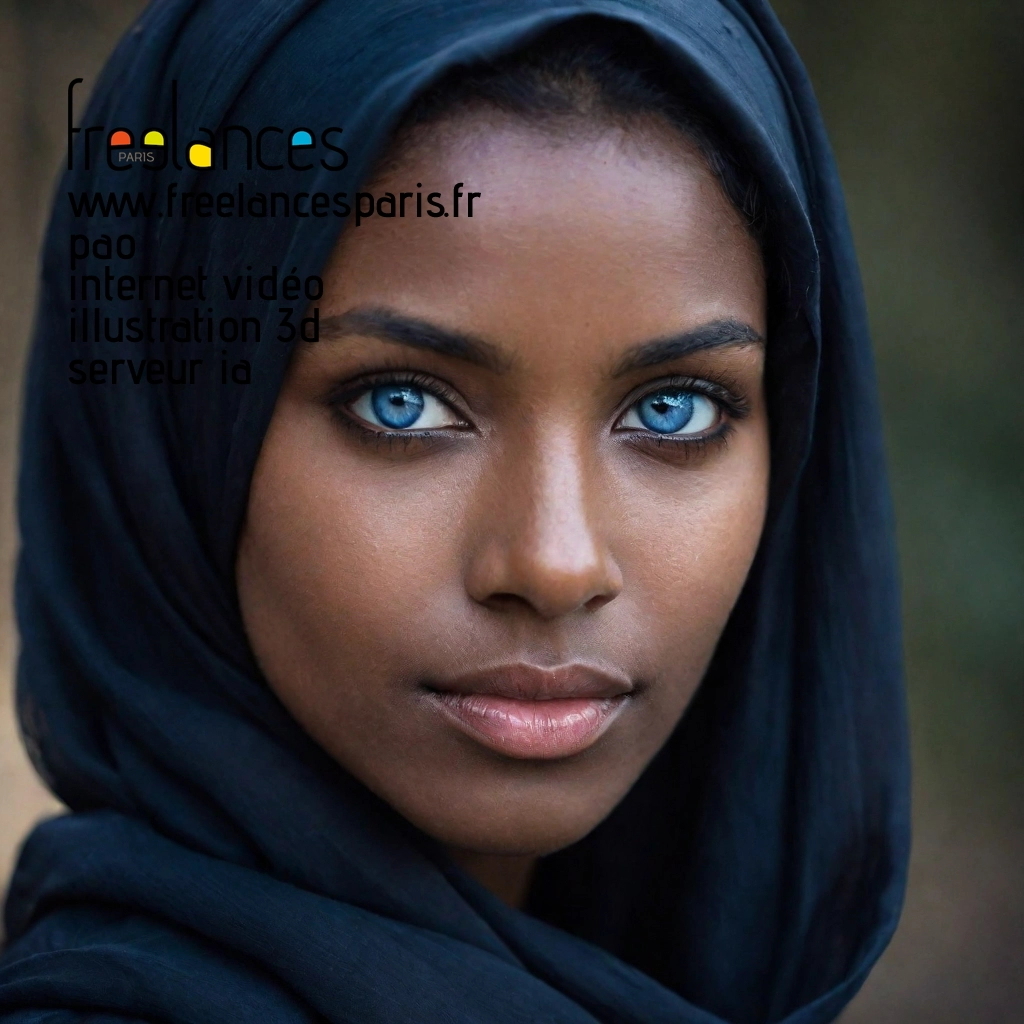 Pao mise en page internet vidéo illustration 3d serveur IA générative AI freelance paris studio de création magazines 73czlo60